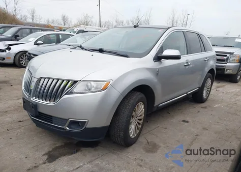 2013 Lincoln Mkx z USA, uszkodzony, nr VIN 2LMDJ8JK9DBL38322